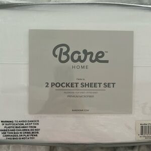 Dorm Twin XL Double Pocket Sheet Set